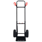 Carrito de mano telescópico 200 kg negro y rojo