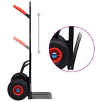 Carrito de mano telescópico 200 kg negro y rojo