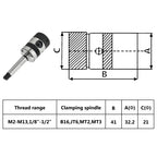 B16 Tapping Chuck with MT2 Shank for Internal Thread M2-M13