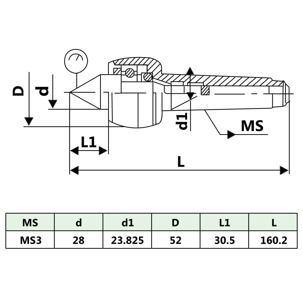 Contrapunto rotativo MT3