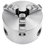 Mandril de torno autocentrante de 3 mordazas 100 mm acero