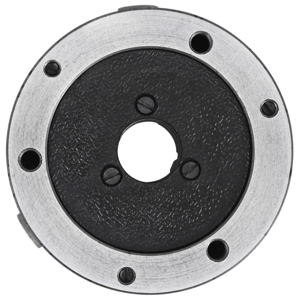 Mandril de torno autocentrante de 3 mordazas 100 mm acero