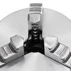 Mandril de torno autocentrante de 3 mordazas 100 mm acero