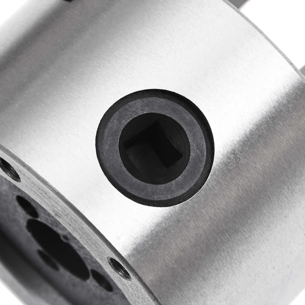 Mandril de torno autocentrante de 3 mordazas 100 mm acero