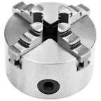 Mandril de torno autocentrante de 4 mordazas 100 mm acero