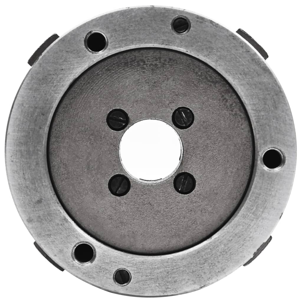 Mandril de torno autocentrante de 4 mordazas 100 mm acero