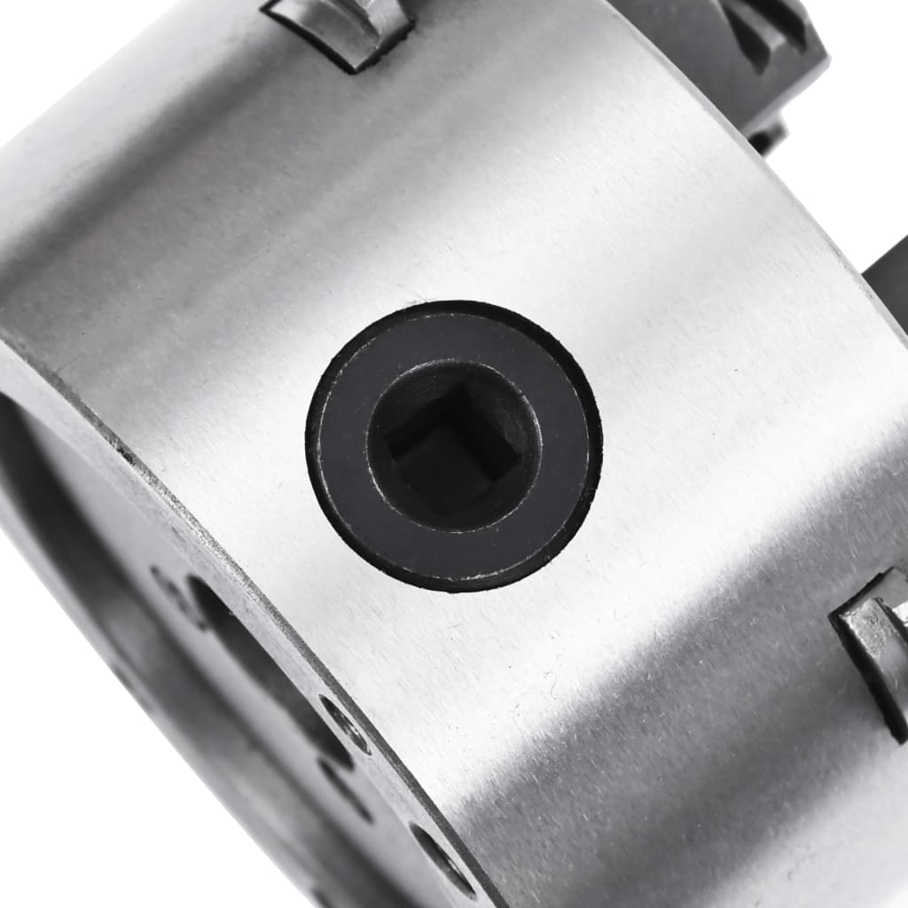 Mandril de torno autocentrante de 4 mordazas 100 mm acero