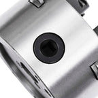 Mandril de torno autocentrante de 4 mordazas 100 mm acero