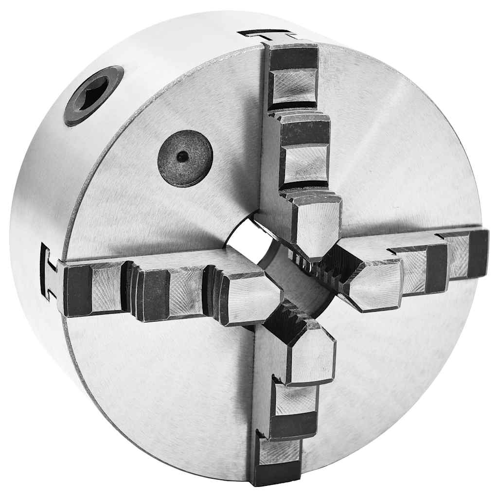 4-jaw 100mm self-centering lathe chuck steel