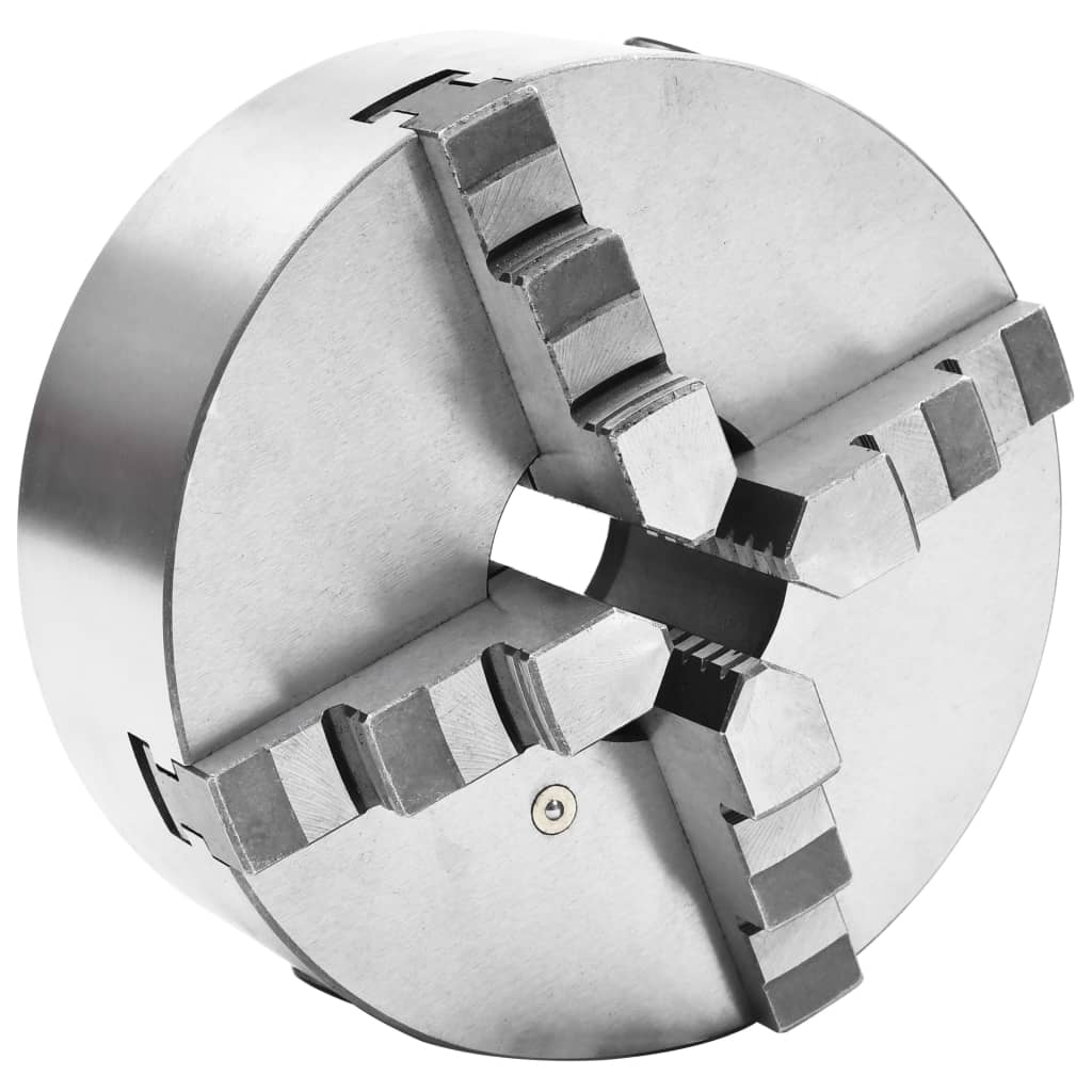 4-jaw 100mm self-centering lathe chuck steel