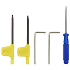 Set de herramientas de torneado indexable 12 piezas 8x8mm 70mm