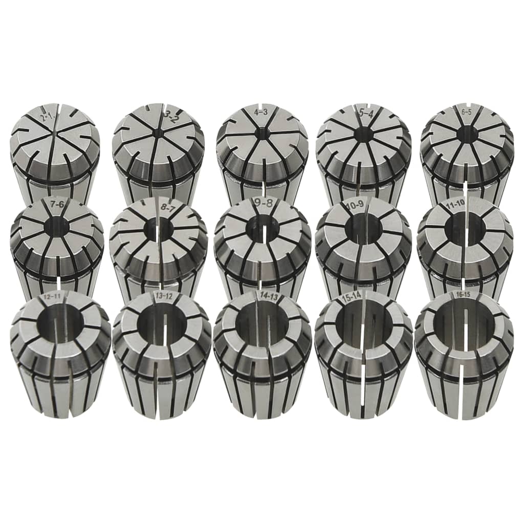 Boquilla de sujeción ER25 15 pzas Set herramientas de torneado