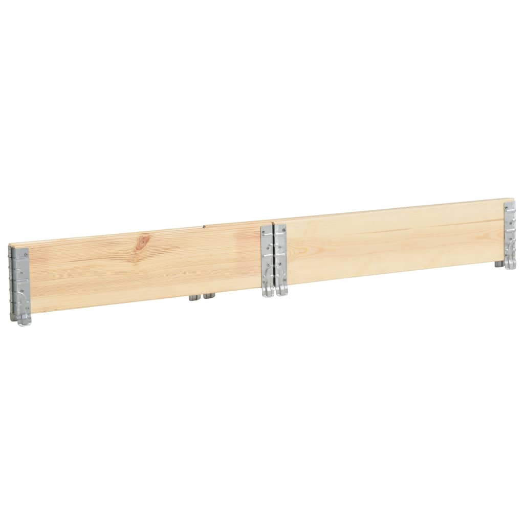 Arriate de madera maciza de pino 100x100 cm