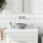 Light Blue Ceramic Round Bathroom Sink