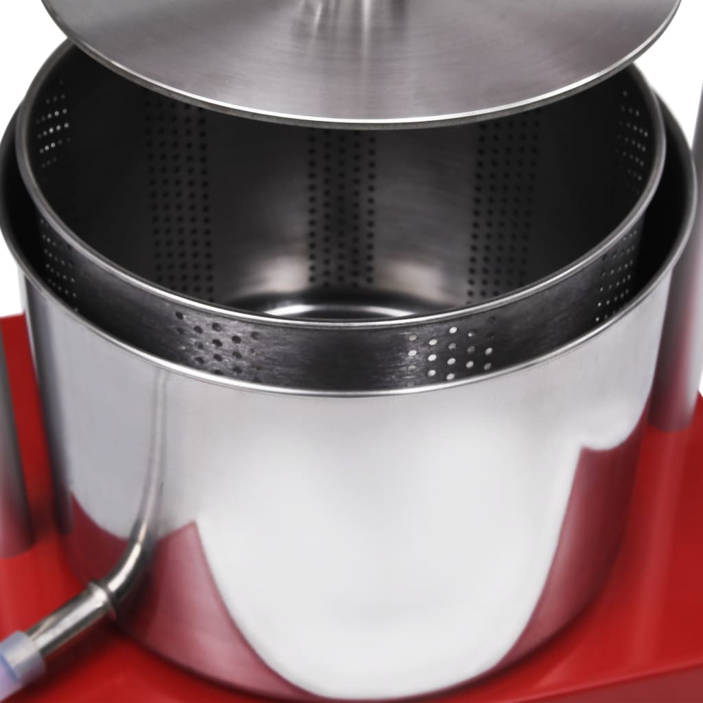 Prensa de vino y fruta acero inoxidable 6 L