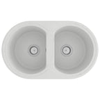 Fregadero de cocina 78 x 47 x 20.5 cm granito