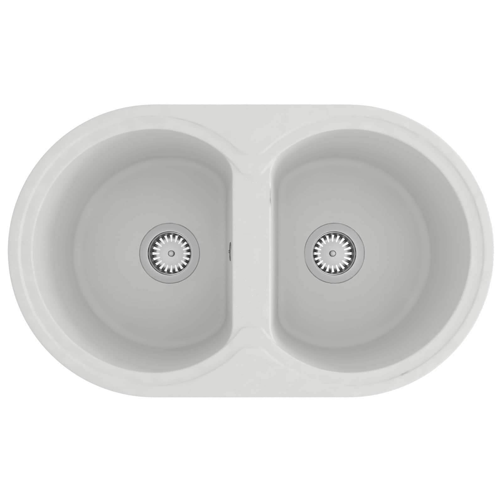 Fregadero de cocina 78 x 47 x 20.5 cm granito