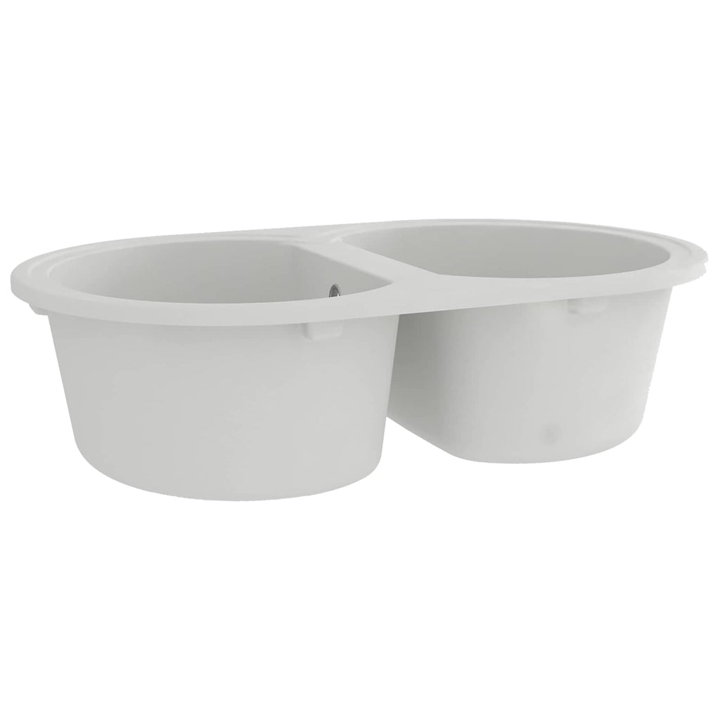 Fregadero de cocina 78 x 47 x 20.5 cm granito