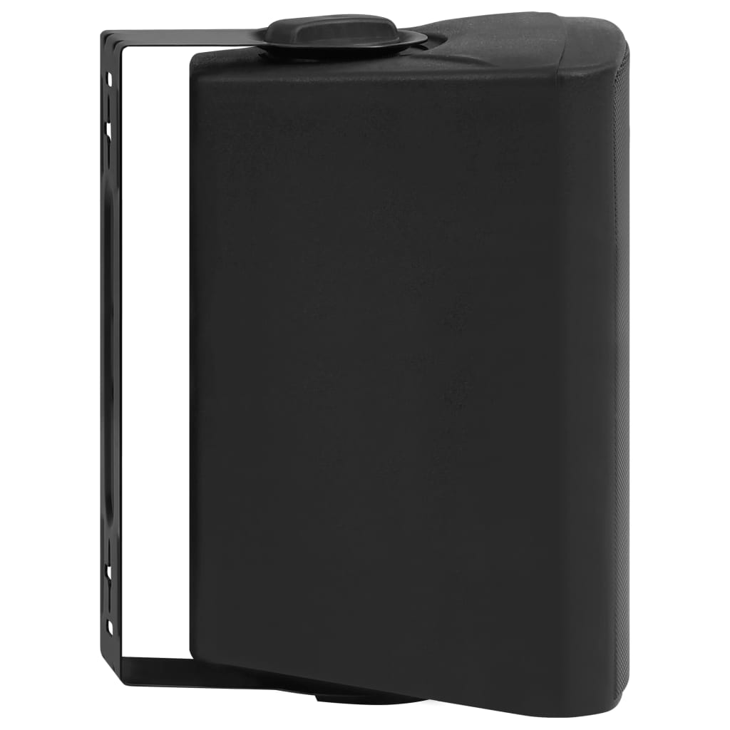 Altavoces estéreo de pared 2 uds negro interior exterior 100 W