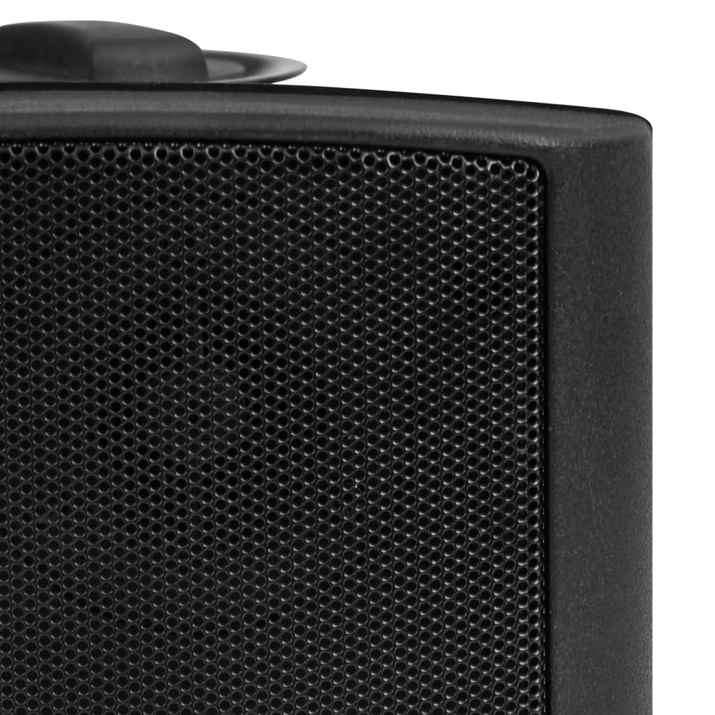 Altavoces estéreo de pared 2 uds negro interior exterior 100 W