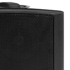 Altavoces estéreo de pared 2 uds negro interior exterior 100 W