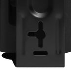 Altavoces estéreo de pared 2 uds negro interior exterior 100 W