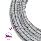 Cabrestante elevador de cable 1600 kg