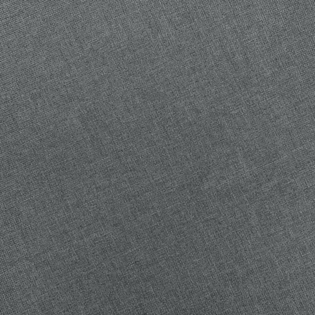 Sillón de masaje con reposapiés tela gris claro