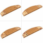 Alfombrilla autoadhesiva de escalera 15 uds beige 65x21x4 cm