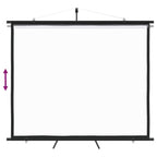 Pantalla de proyección con trípode 100" 4:3