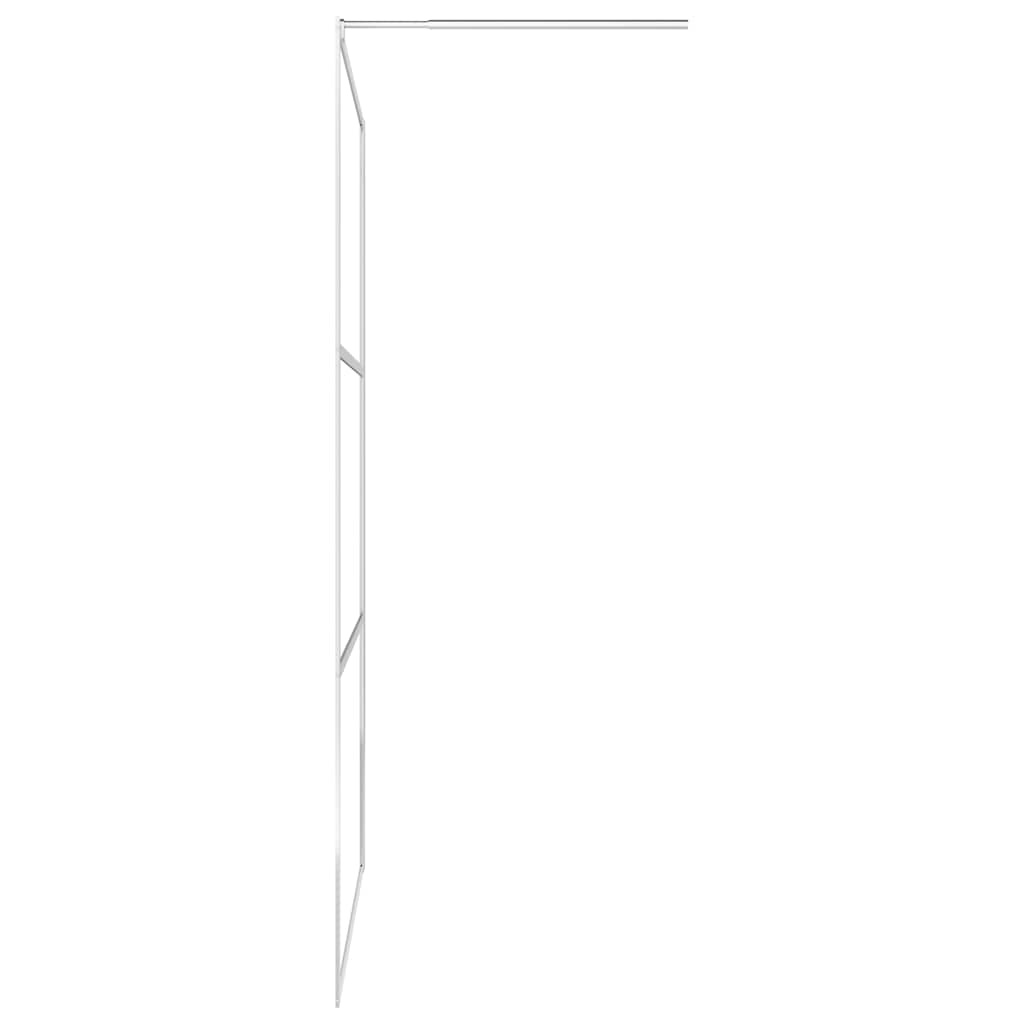 Mampara de ducha accesible vidrio ESG esmerilado 100x195 cm
