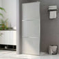 Mampara de ducha accesible vidrio ESG esmerilado 100x195 cm