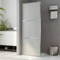 Mampara de ducha accesible vidrio ESG esmerilado 100x195 cm