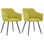 323094 Dining Chairs 2 pcs Dark Grey Fabric