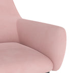 Sillas de comedor 2 unidades terciopelo rosa