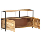 Aparador de madera maciza de mango 110x35x65 cm