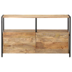Aparador de madera maciza de mango 110x35x65 cm