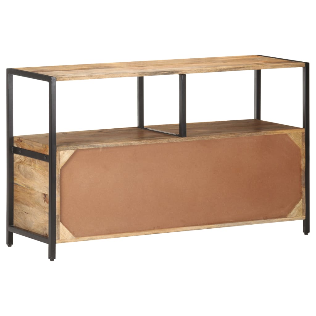 Aparador de madera maciza de mango 110x35x65 cm