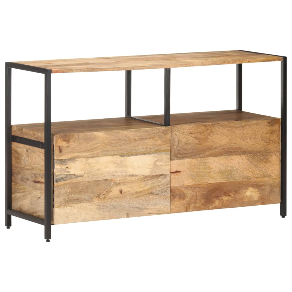 Aparador de madera maciza de mango 110x35x65 cm