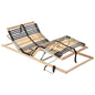 Cama estrado elétrico de ripas sem colchão 7 zonas 100x200 cm