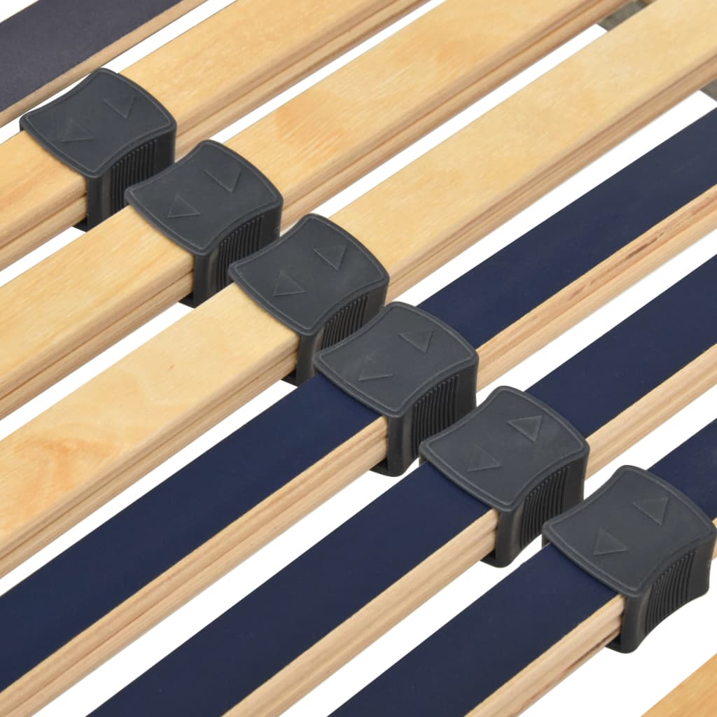 Cama somier eléctrico de láminas sin colchón 7 zonas 100x200 cm
