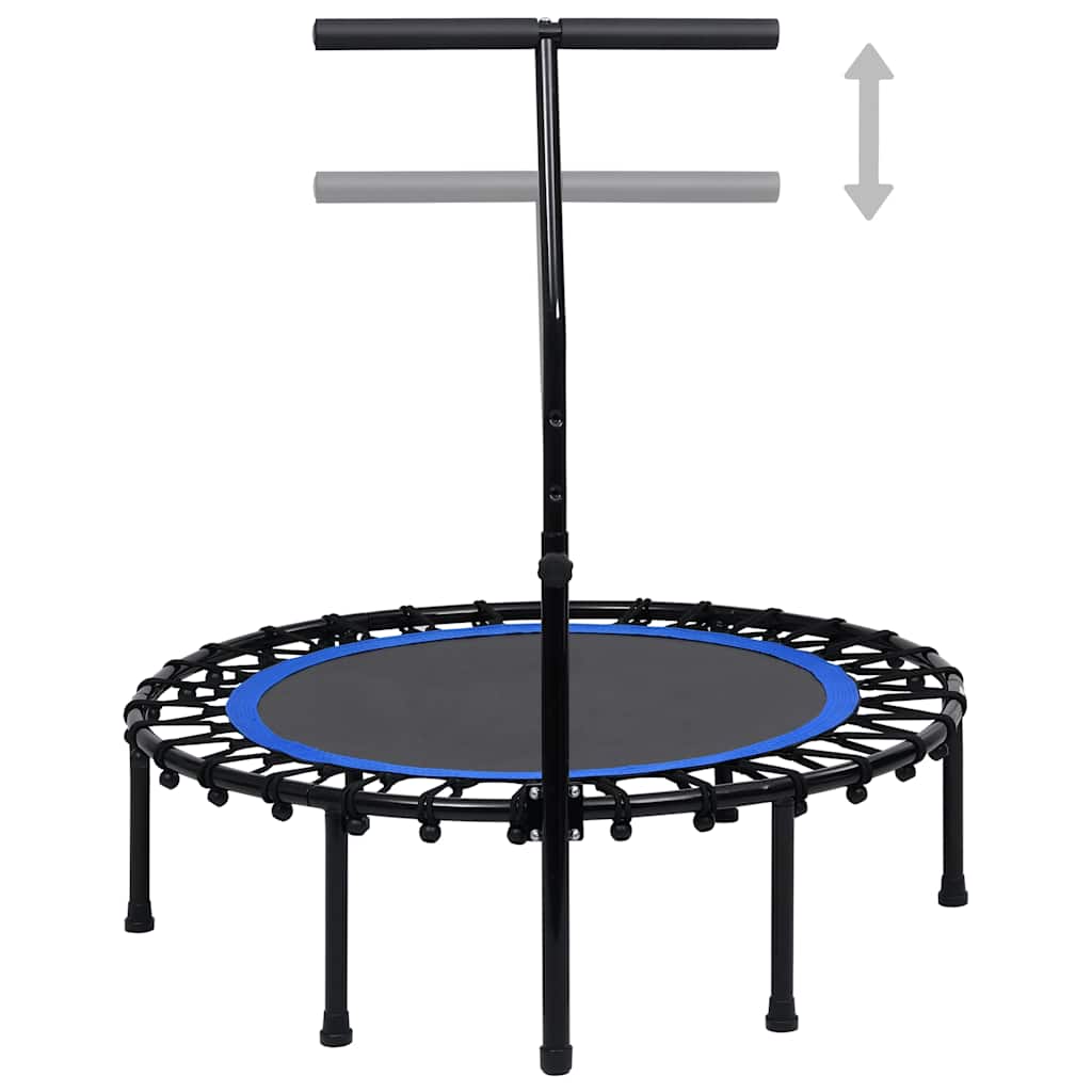 Cama elástica fitness con asa 102 cm