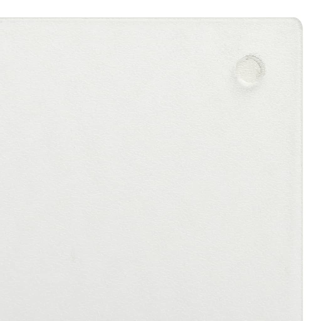 Tablas de cortar 2 uds burbujas transparentes vidrio templado