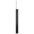 Espejo colgante con gancho negro 30 cm