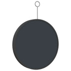 Espejo colgante con gancho negro 30 cm