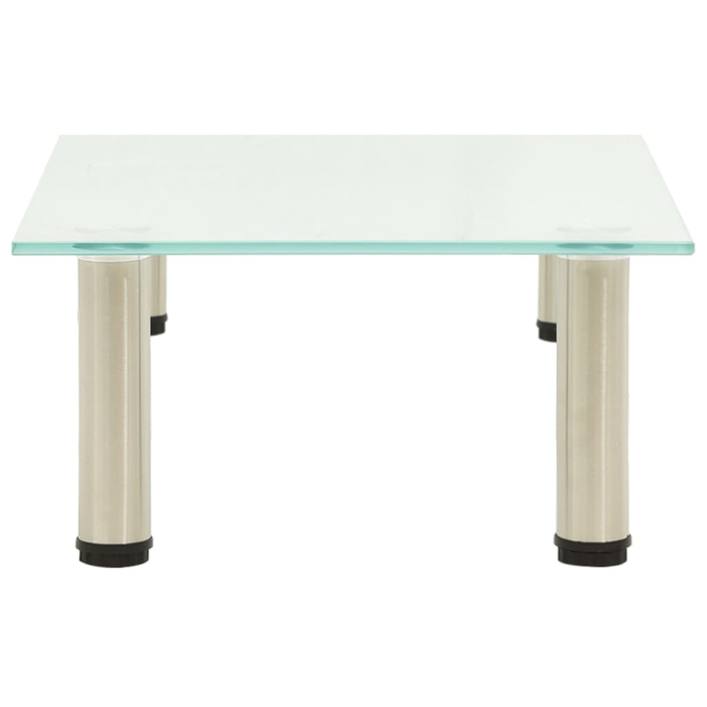 Mueble para TV de vidrio templado esmerilado 40x35x17 cm