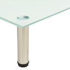 Mueble para TV de vidrio templado esmerilado 40x35x17 cm