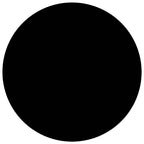Mesa de centro de vidrio templado negro 40 cm