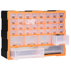 Organizador multicajones con 38 cajones 52x16x37,5 cm