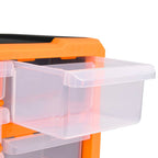 Organizadores multicajones con 12 cajones 2 uds 26,5x16x26 cm